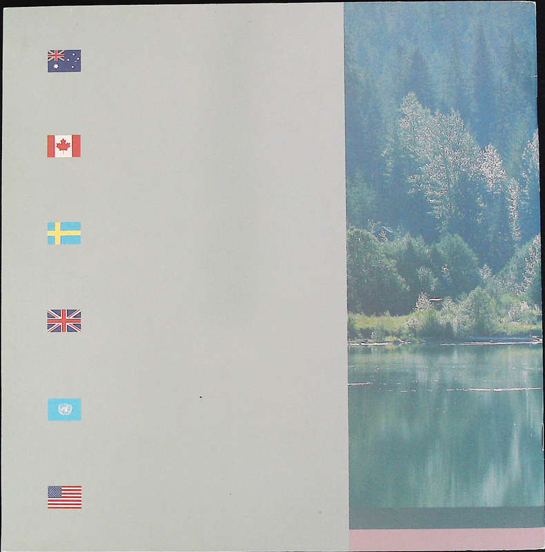 Australia 1990 Our World: Volume 2 International Images of Nature Booklet & Stamps