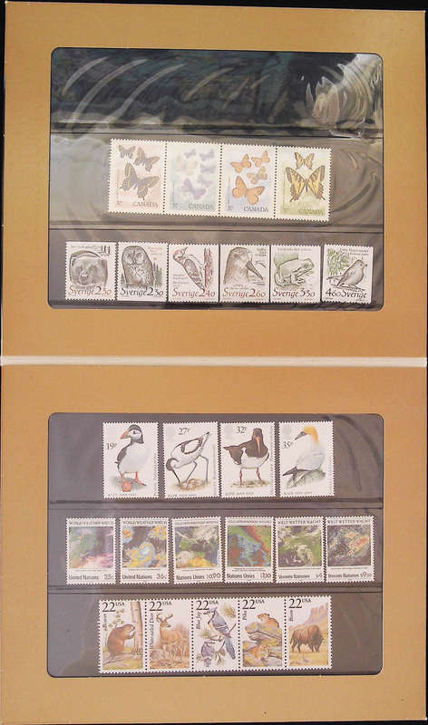 USA 1989 Our World: International Images of Nature Stamps ONLY