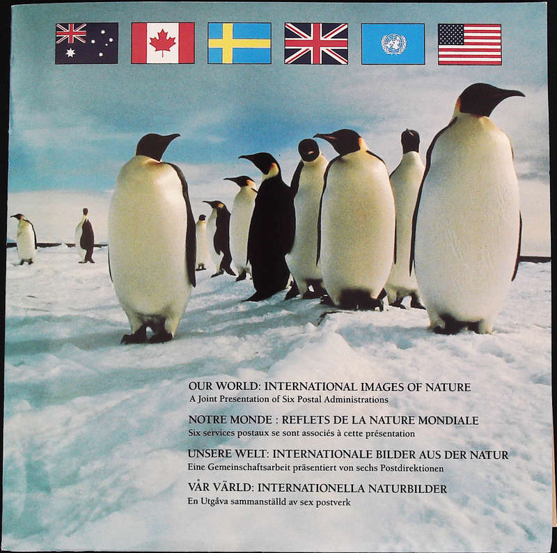 USA 1989 Our World: International Images of Nature Booklet & Stamps