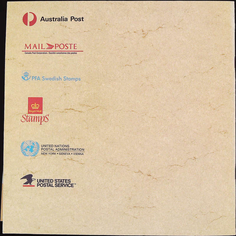 USA 1989 Our World: International Images of Nature Booklet & Stamps