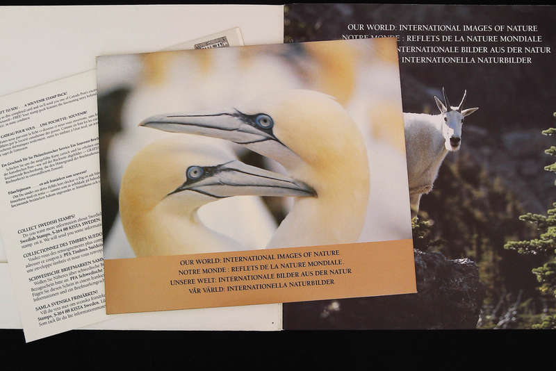 USA 1989 Our World: International Images of Nature Booklet & Stamps