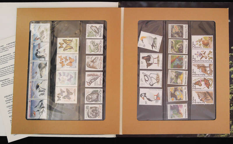 USA 1989 Our World: International Images of Nature Booklet & Stamps
