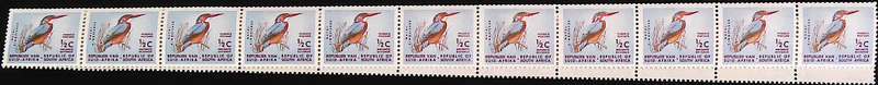 RSA 1961/05/31 Definitive issue ½c *22 stamps
