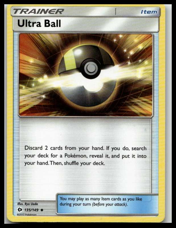 2017 Pokemon SM01 SM Base Set #135/149 Ultra Ball