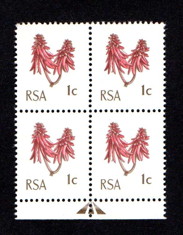 RSA 1971/05 Definitive issue 1c Arrow block (S)