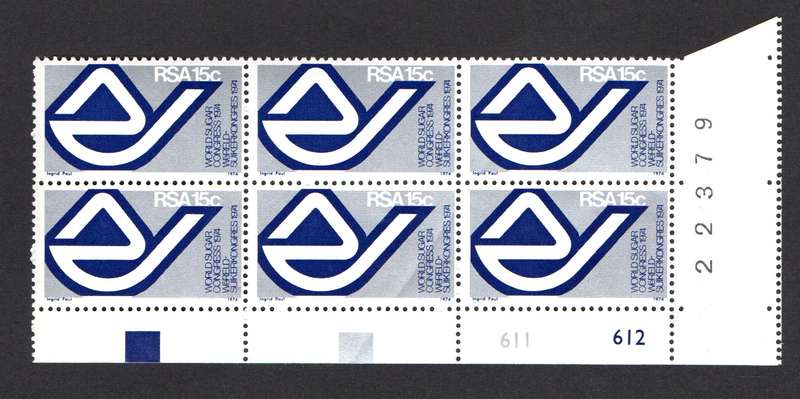 RSA 1974/06/13 15th World Sugar Congress Durban Control Blocks