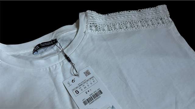TOP - LADIES - SIZE SMALL - BAGGY FIT - ZARA