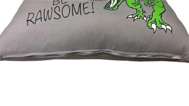 CUSHION - KIDS CUSHION - DINOSAUR - 48CM X 30 CM LONG