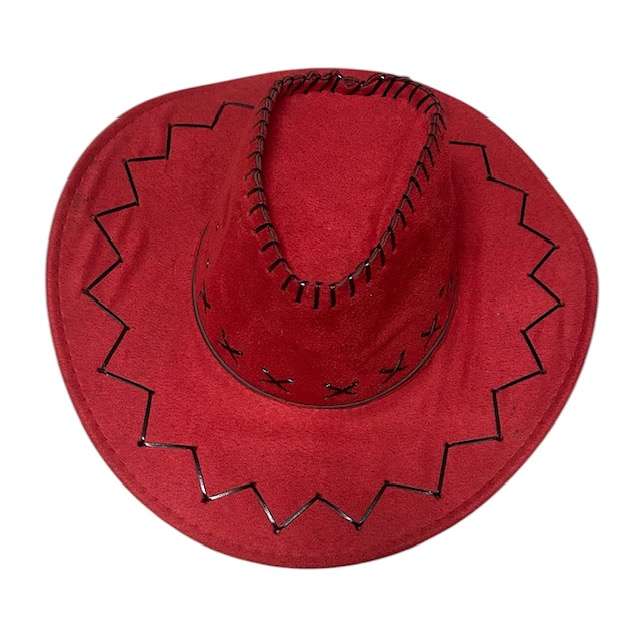COWBOY HAT - RED