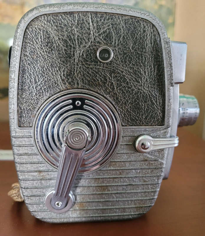 KEYSTONE 8MM MOVIE RECORDER CAMERA AND BELL AND KOON SYNCHRO PET PROJECTOR.