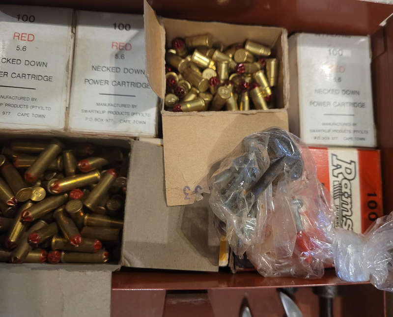 RAMSET .22 POWDER ACTUATED SYSTEM, TOOLBOX AND GUN