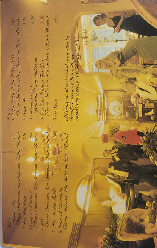 "ABBA" THE 1975 VINYL