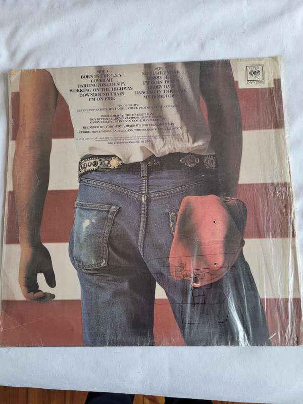 Bruce Springsteen Born in the USA Vinyl VG