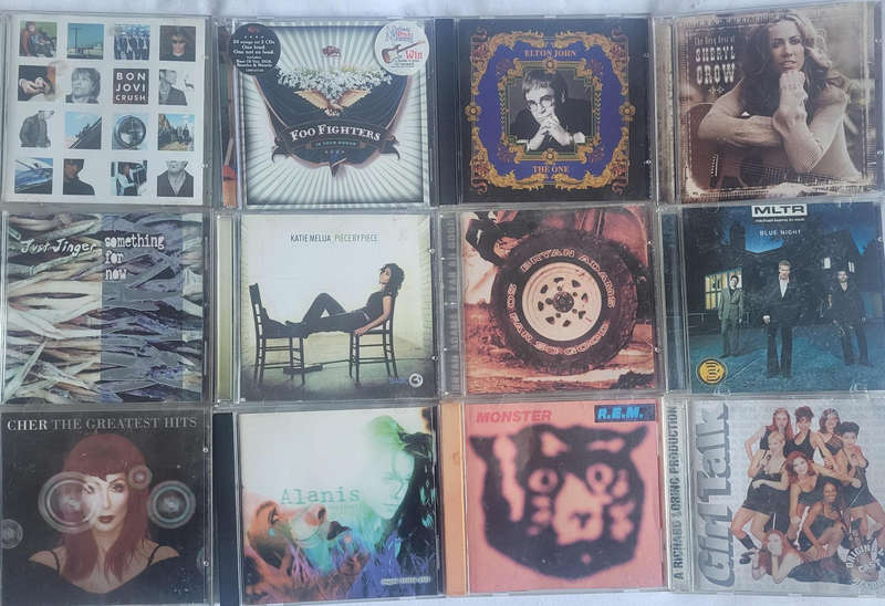 TWELVE GREAT LISTENING CD'S BY TOP ARTISTS/GROUPS FOR YOUR ENJOYMENT.