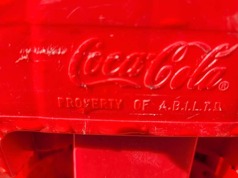 COCA COLA MEMORABILIA. FOUR CRATES