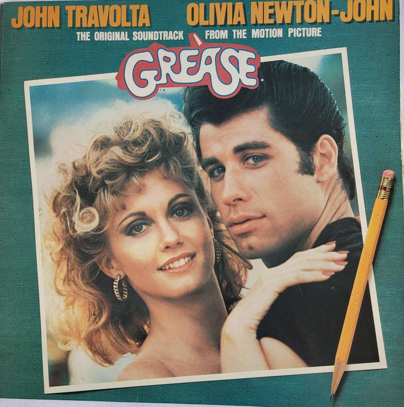 GREASE-JOHN TRAVOLTA AND OLIVIA NEWTON-JOHN. ORIGINAL SOUNDTRACK DOUBLE ALBUM. VERY GOOD+