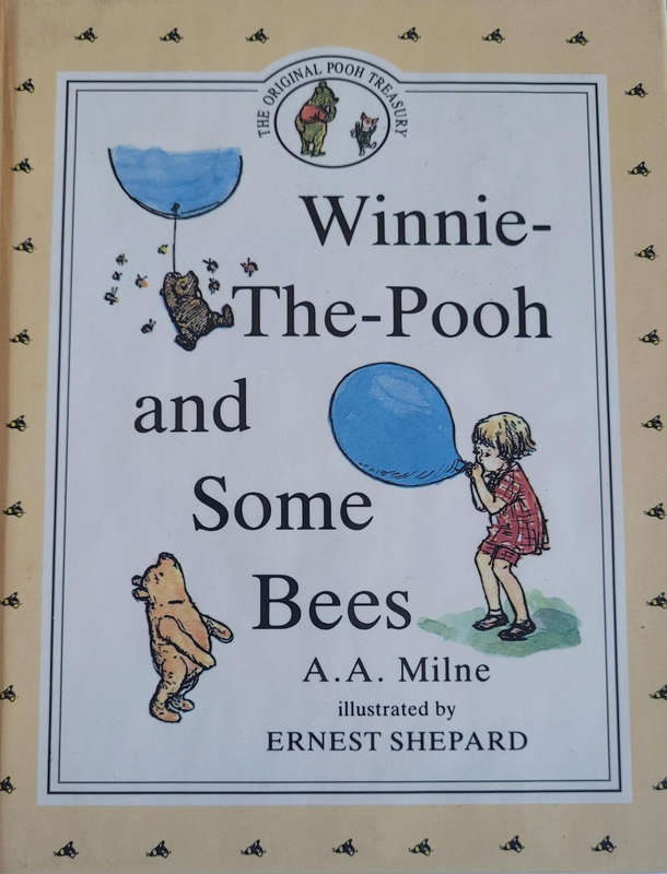SEVEN WINNIE-THE-POOH-(THE ORIGINAL POOH TREASURY BOOKS)-LIKE BRAND-NEW CONDITION