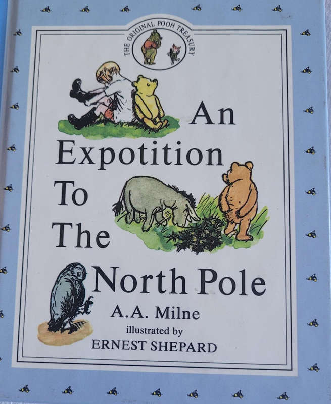 SEVEN WINNIE-THE-POOH-(THE ORIGINAL POOH TREASURY BOOKS)-LIKE BRAND-NEW CONDITION