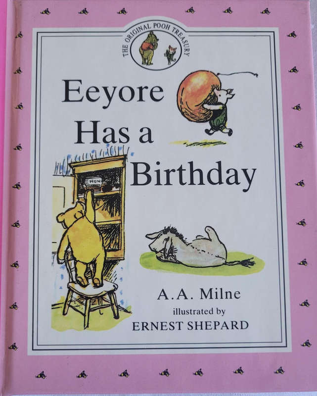 SEVEN WINNIE-THE-POOH-(THE ORIGINAL POOH TREASURY BOOKS)-LIKE BRAND-NEW CONDITION
