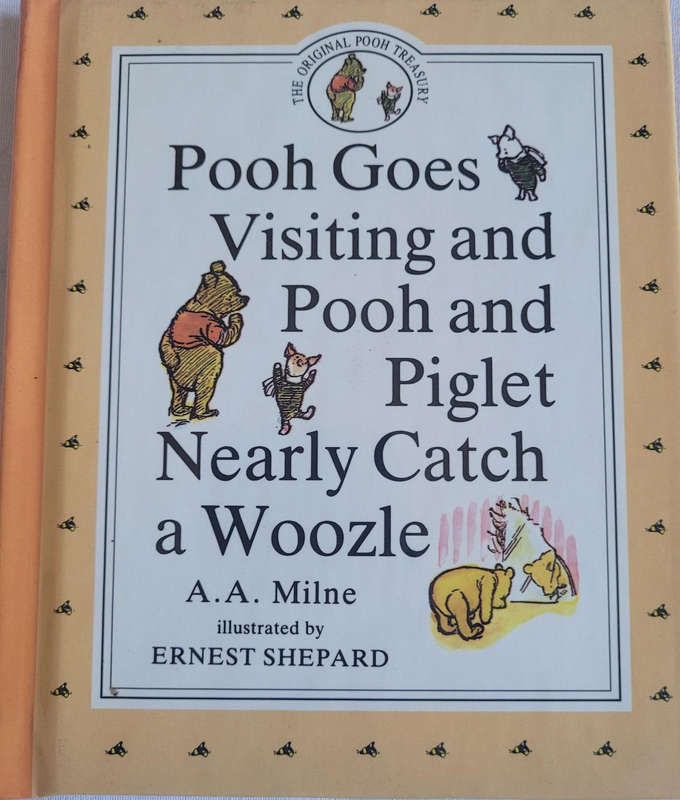 SEVEN WINNIE-THE-POOH-(THE ORIGINAL POOH TREASURY BOOKS)-LIKE BRAND-NEW CONDITION
