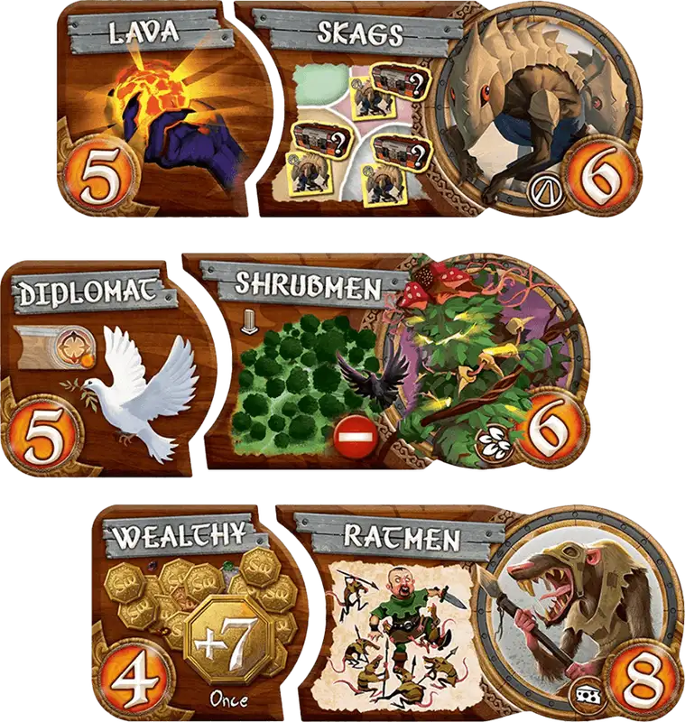Smallworld: Light-hearted strategic fantasy board game