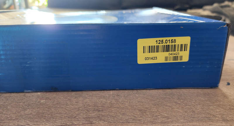 Ate Brake discs 125.0158
