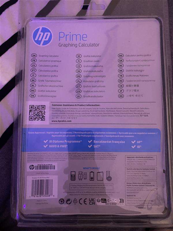 HP Prime Graphing Calculator