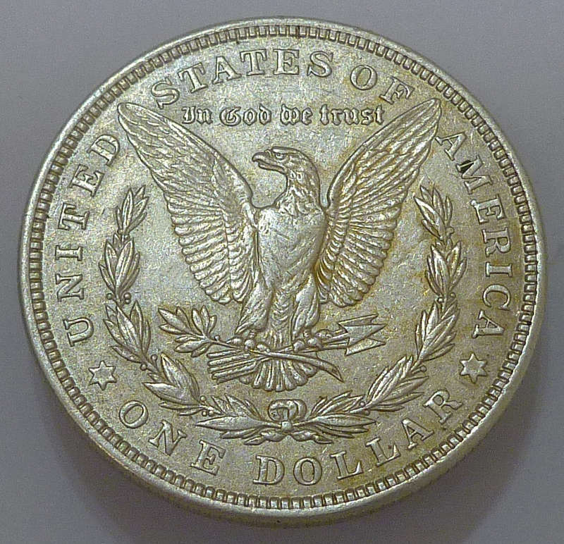 RARE! 1921-D MORGAN SILVER DOLLAR. LAST YEAR OF ISSUE. 90% $1.00 BULLION COLLECTORS COIN.