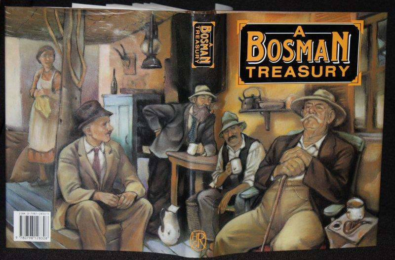 A BOSMAN TREASURY. HARDCOVER BOOK WITH DUST JACKET. 304 PAGES.