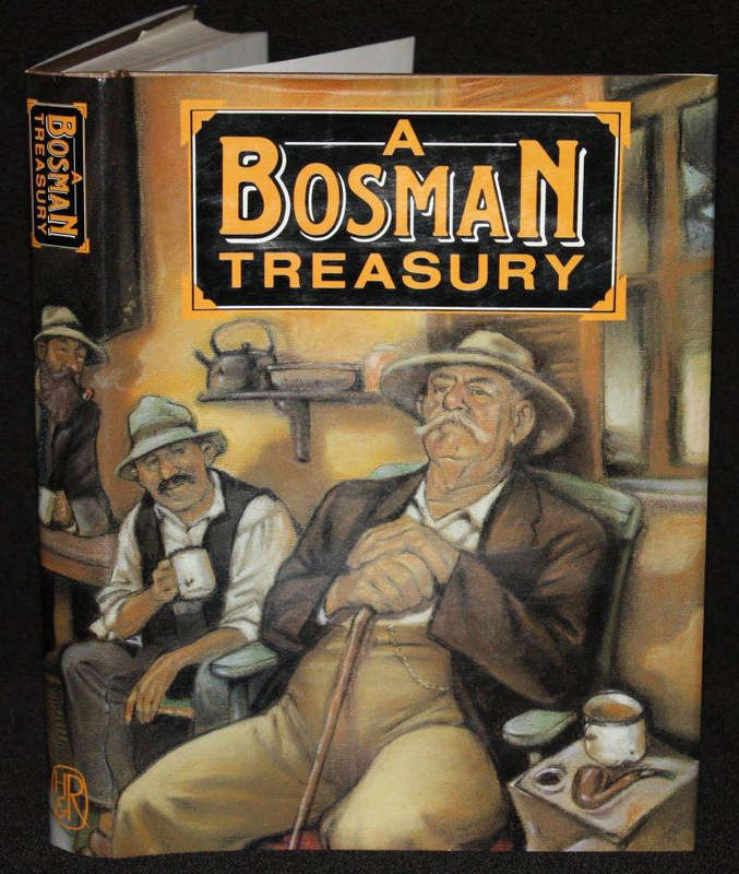 A BOSMAN TREASURY. HARDCOVER BOOK WITH DUST JACKET. 304 PAGES.