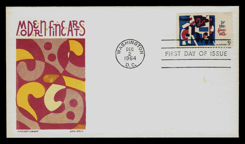 United States of America - Modern Fine Arts. Washington D.C. DEC 2, 1964 First Day of Issue.