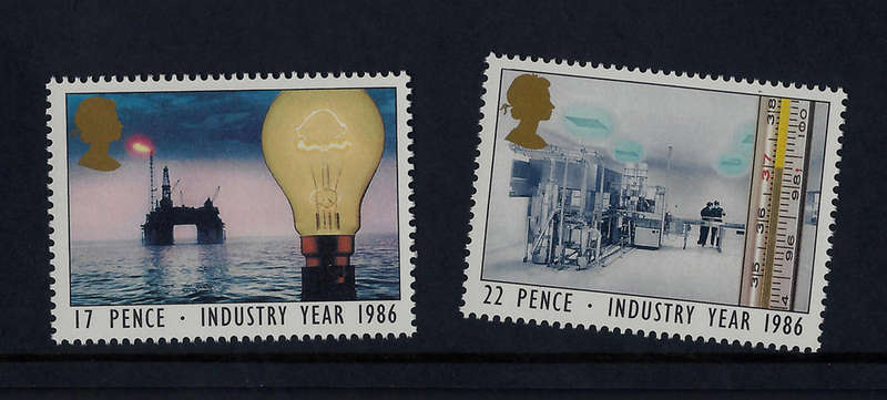 GREAT BRITAIN ROYAL MAIL MINT STAMPS 'INDUSTRY YEAR' PRESENTATION PACK #168