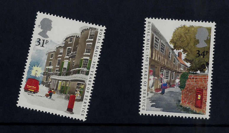 GB ROYAL MAIL MINT STAMPS '350 YEARS OF SERVICE TO THE PUBLIC' PRESENTATION PACK #163