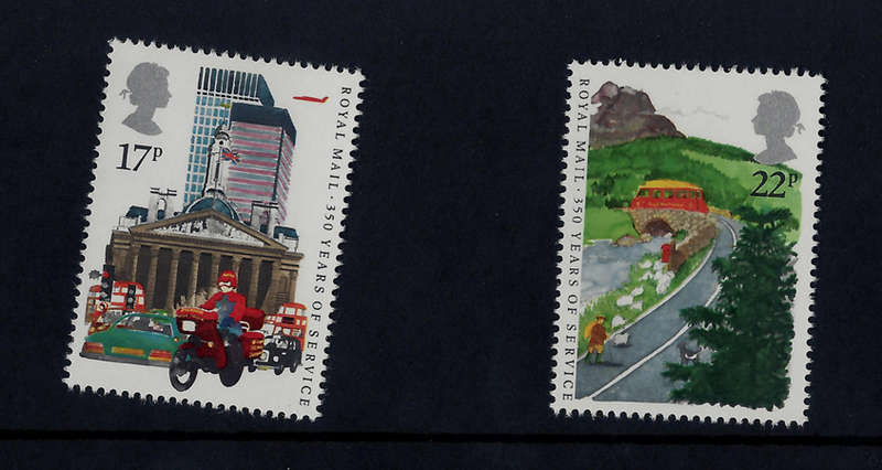 GB ROYAL MAIL MINT STAMPS '350 YEARS OF SERVICE TO THE PUBLIC' PRESENTATION PACK #163