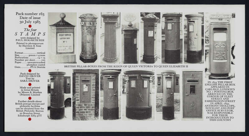 GB ROYAL MAIL MINT STAMPS '350 YEARS OF SERVICE TO THE PUBLIC' PRESENTATION PACK #163