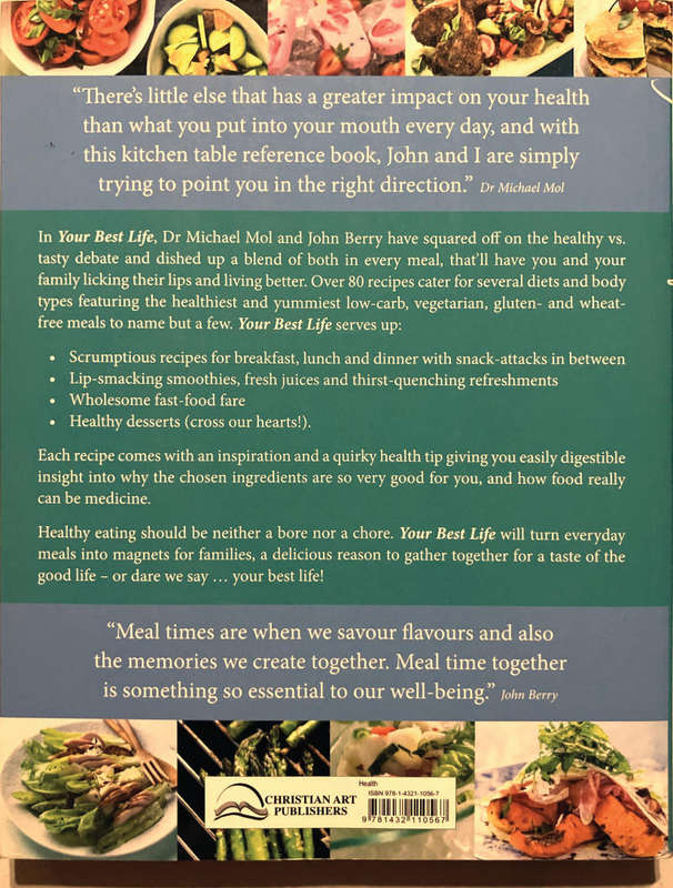 Your Best Life Cookbook. Signed by Author. Over 80 Healthy Recipes. 200 Pages. Hundreds of Photos.