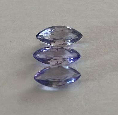 Loose Faceted Tanzanite Stone Parcel 1.24 (TCW)
