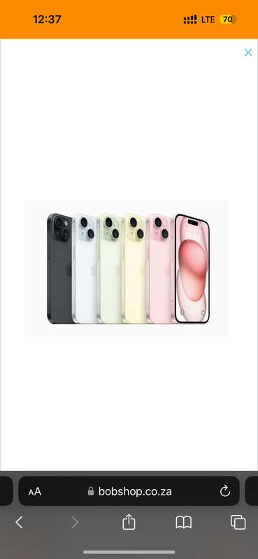 Discounted Apple iPhone 15 Plus 128GB