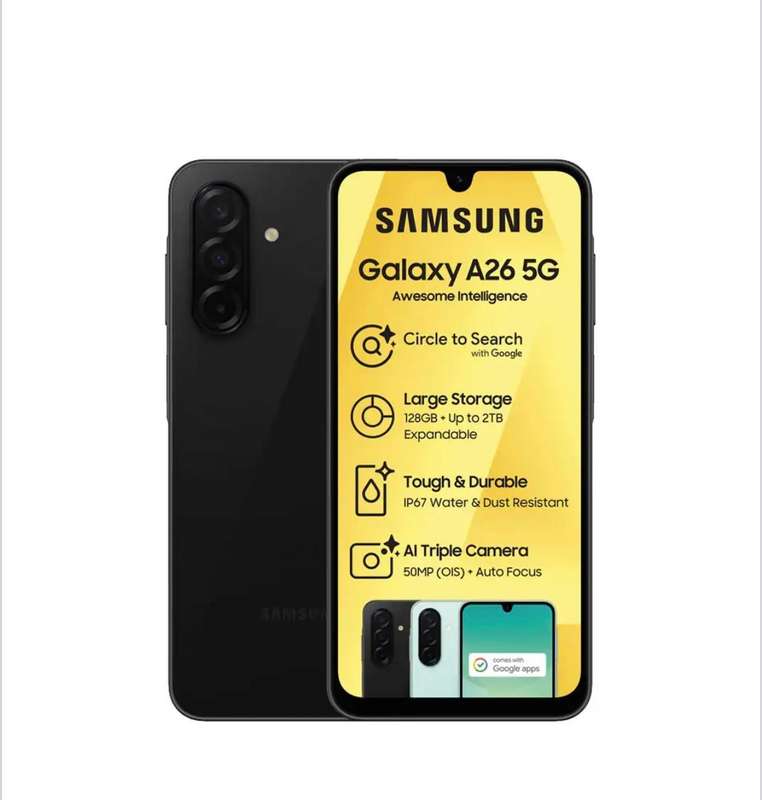 Discounted Samsung A26 128GB
