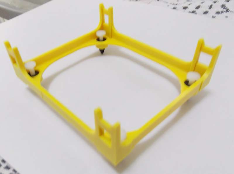 Intel Socket 478 motherboard Cooler Retention Bracket Plastic
