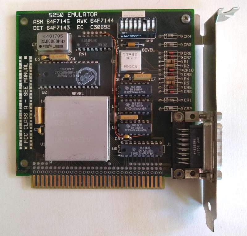 IBM 5250 Emulator ISA 8-Bit