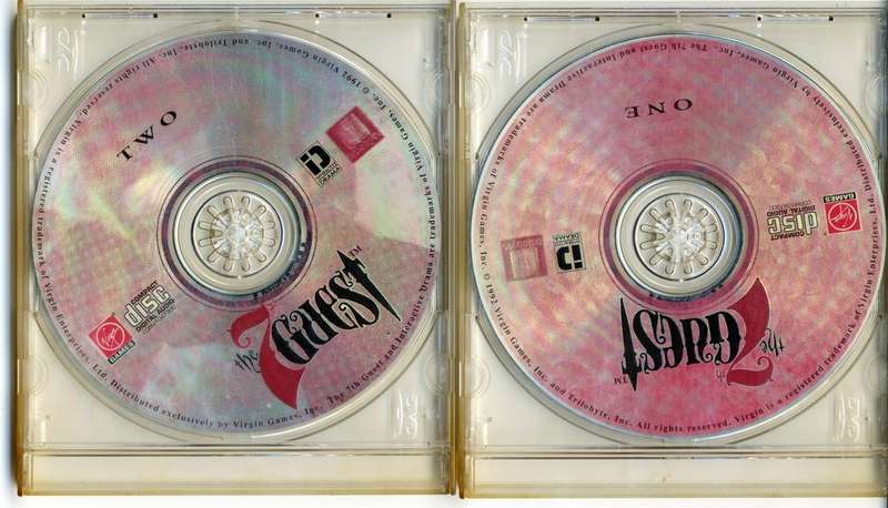 The 7th Guest by Trilobyte for MS-DOS 2-CD (1992)