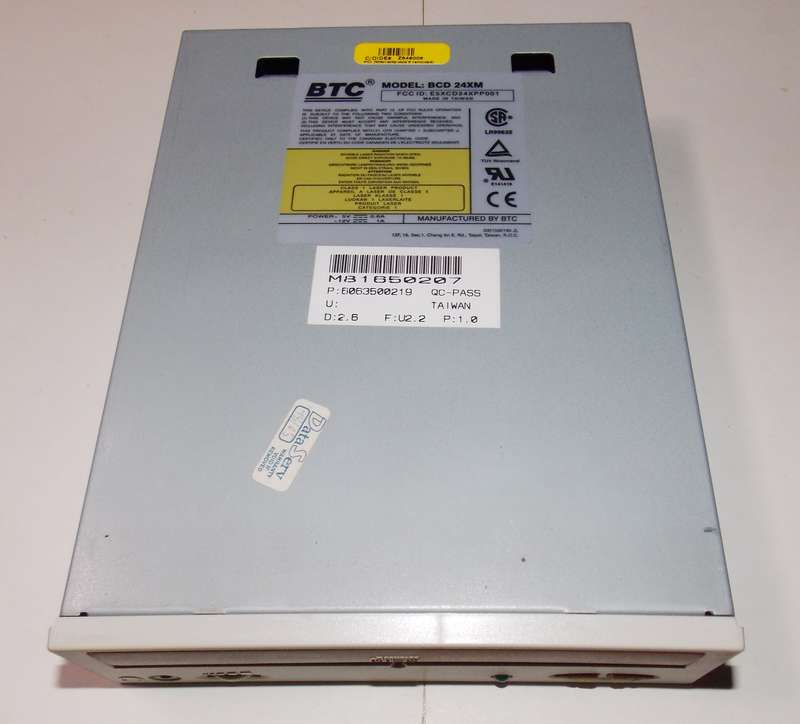 BTC BCD 24XM IDE CD-ROM Drive 24x (1998)