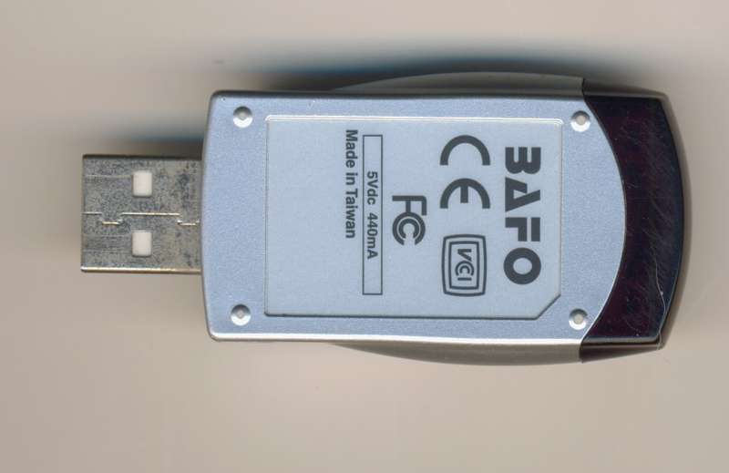 Bafo IRDA Infra Red USB Dongle (2001)