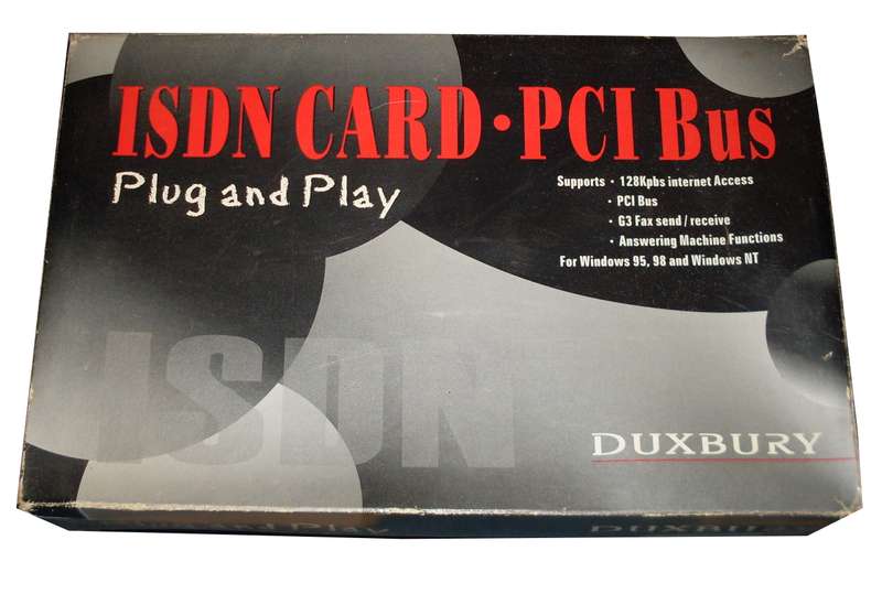 Duxbury PCI ISDN Modem 129Kbps (2000)