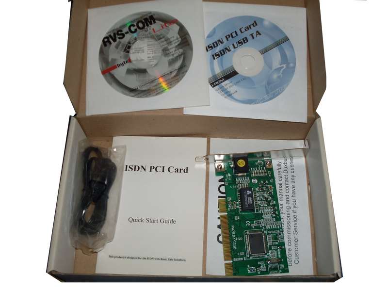 Duxbury PCI ISDN Modem 129Kbps (2000)