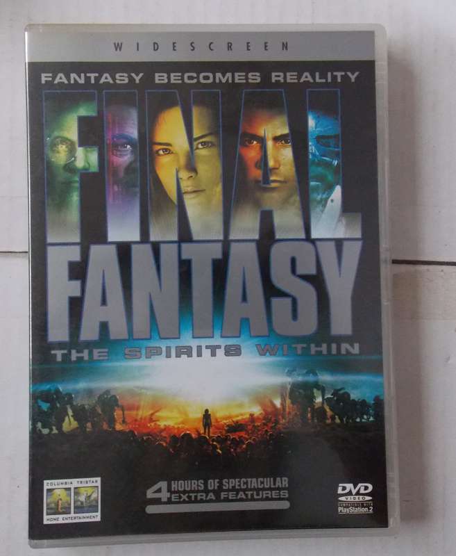 Final Fantasy The Spirits Within (CGI 2001) 2-Disc DVD