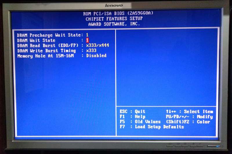 Gigabyte GA-586ATV Intel Pentium 200Mhz 16mb RAM (1996)