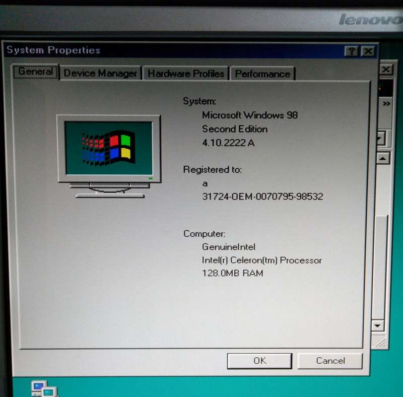 Gigabyte GA-6VA AT Intel Celeron 333Mhz CPU Slot 1  128mb RAM (1998)