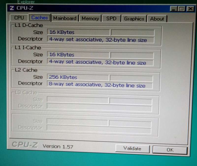 Gigabyte GA-6VX7B-4X Rev 3.2 Pentium III 1000Mhz 256mb RAM (2000)